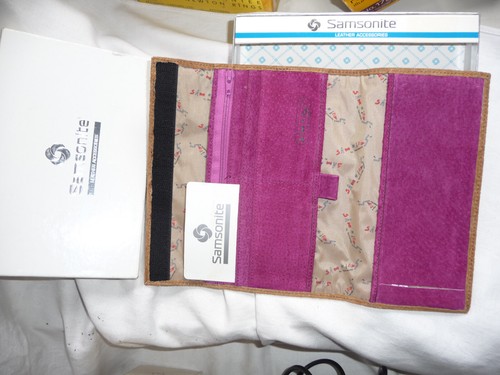 Wallet purse leather - , samsonite