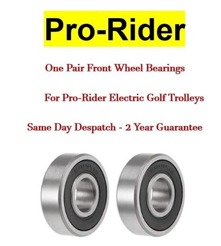 Pair front wheel bearings - front,