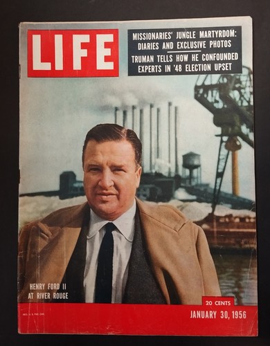 Life magazine 1956 - life, original