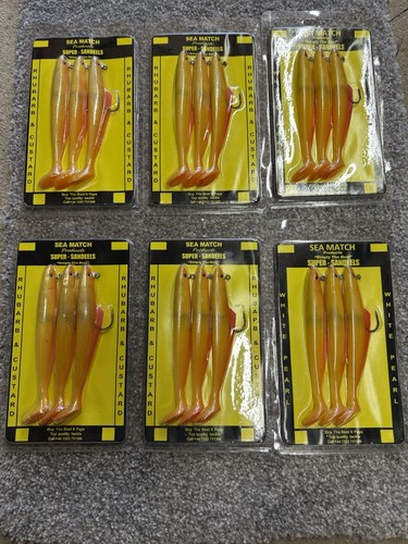 Saltwater sandeel lure joblot - sandeel,