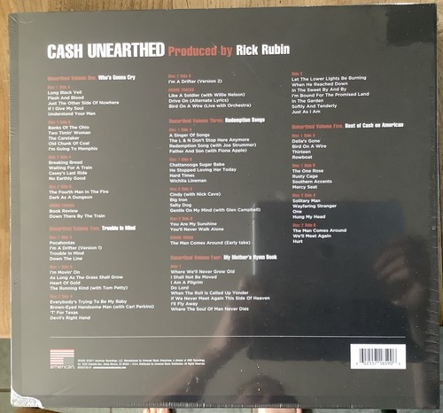 Johnny cash unearthed - johnny,