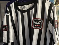 WWF Referee Shirt Medium Cosplay WWE, Stag Party, Fancy Dress Not WWE