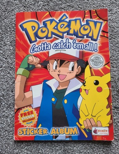 Pokemon sticker album - sticker, merlin