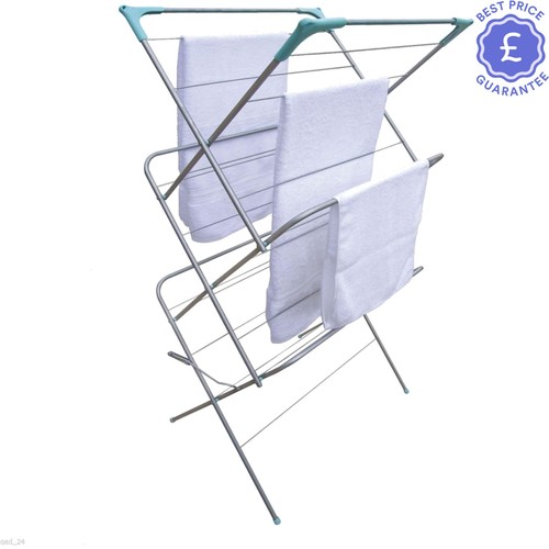 Tier folding metal clothes - 3-tier,