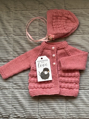 Handknitted baby set 3 - baby, 0-3