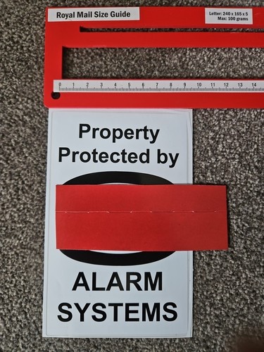 Alarm box sticker dummy - sticker,