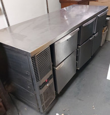 Refrigerated Prep Counter on wheels Pizza Cafe Tables Freezer Woking  Surrey