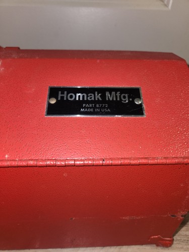 Vintage homak mfg heavy duty - mfg.,