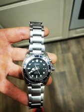 SEIKO DIVER KINETIC 5M62-0BL0 Analog Black 200m Working