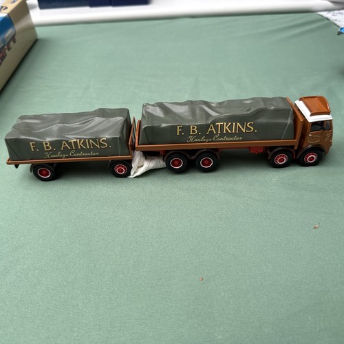 Corgi atkinson flatbed truck - flatbed,