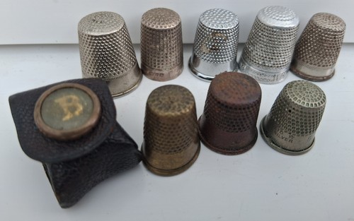 Vintage thimble collection x - vintage,