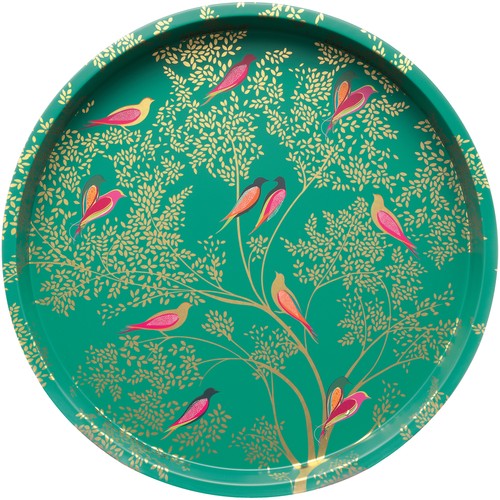 Sara miller green birds - sara,