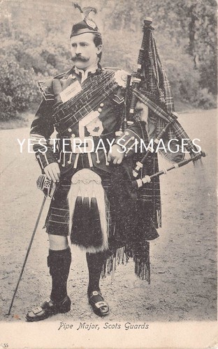 Pipe major scots guards - major,