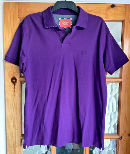 Cotton traders deep purple - cotton,
