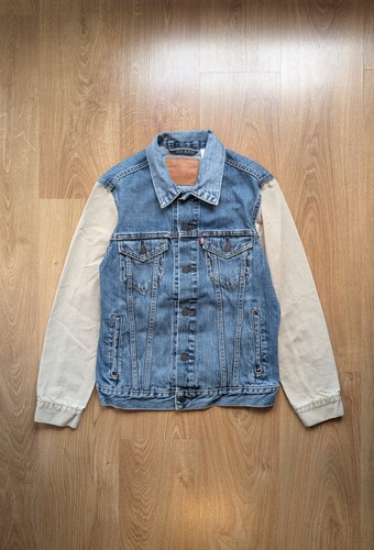 Levi two tone trucker denim - two-tone,