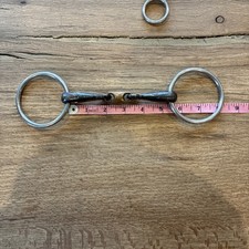 Sweet Iron Loosening Snaffle With Cooper Lozenge 5.1/4 Inch