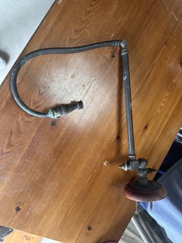 Vintage wall mounted oil - oil, lamp