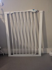 Lindam Stairgate Pressure Fit Tall Baby Toddler Safety Gate White