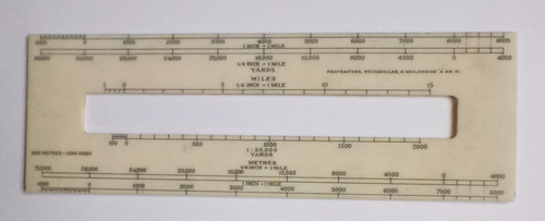 Ww2 protractors rectangular - protractors, 6