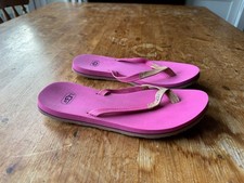 UGG PINK SLIP ON SHOES UK 5.5