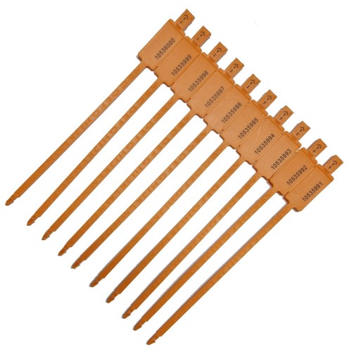 100x security tags numbered - 100x,