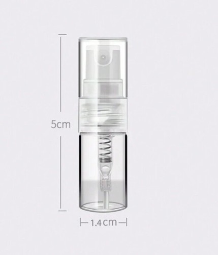 2ml clear glass spray - spray, bottles