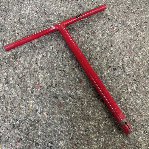 Scooter bars red handlebars - bars,