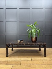 Chinese black lacquer kang - lacquer,