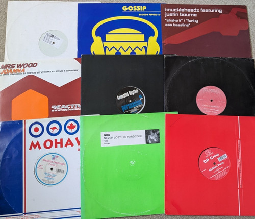 Hard house records vinyl - house, 22,
