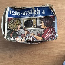 VINTAGE TELE-MATCH 4 TV COMPUTER GAME MODEL 6600 WITH CONTROLLERS