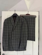 NEXT Men’s Grey Checked Full