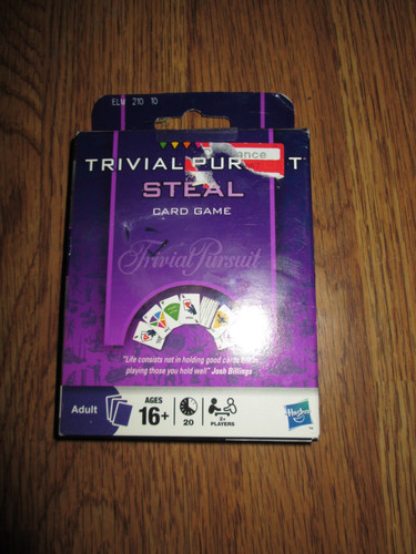 Trivial pursuit steal card - trivial,