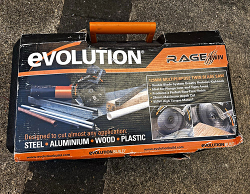 Evolution rage twin 125mm - evolution,