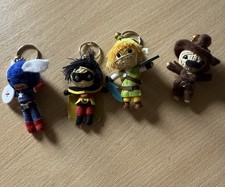 Voodoo Doll Keyrings X 4
