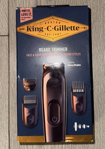 King gillette beard trimmer - c,