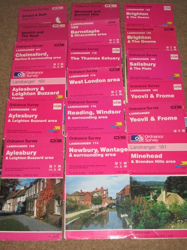 Ordnance survey landranger - survey,