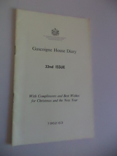 Gascoigne house diary old - gascoigne,