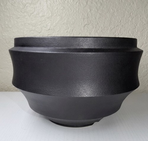 Black ceramic agave - black,