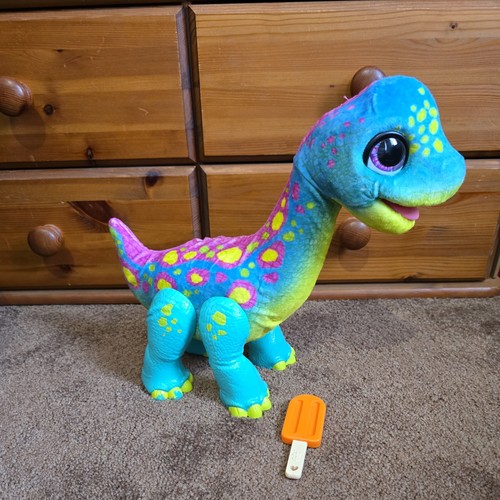 Snacking sam dinosaur fur real - sam,