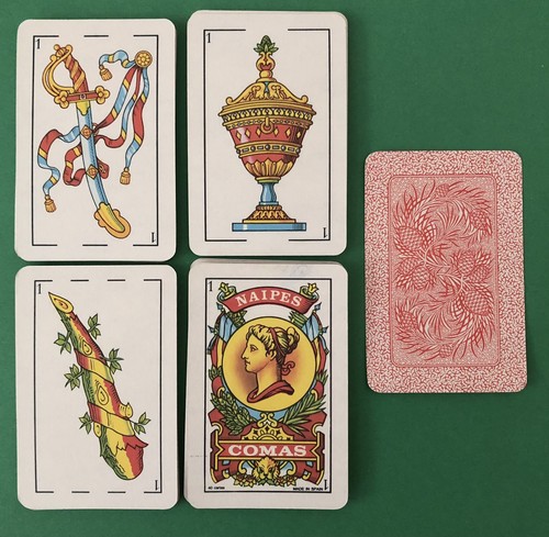 Pack vintage spanish naipes - of,