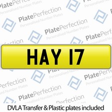 HAY 17 LEICESTERSHIRE 1951 HAYLEY HAYDEN CHERISHED PRIVATE NUMBER PLATE DVLA REG