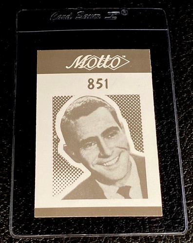 Rod serling rookie 851 - rod, 1987