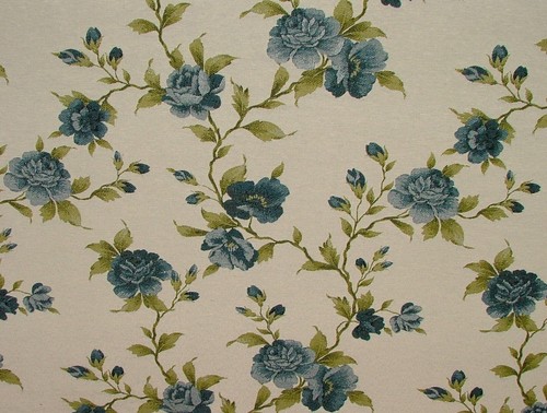 Floral woven jacquard fabric - woven,