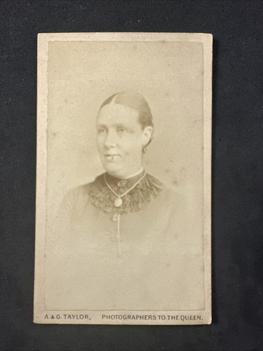 Cdv lady taylor leicester - cdv,