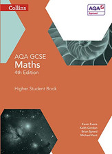 GCSE Maths AQA Higher Student Book (Collins GCSE Maths) by Kent, Michael Book