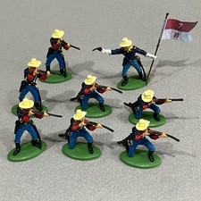 Britains Compatible Deetail 8x US 7th Cavalry Infantry Soldiers (DSG)