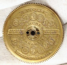 Hebdomas 8 Days Antique Pocket