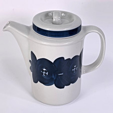 Arabia Anemone Blue Coffee Pot