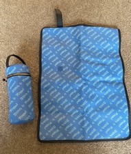 New Without Tags Disney Lilo & Stitch Blue Changing Mat Insulated Bottle Holder