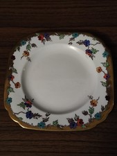 gold floral square royal